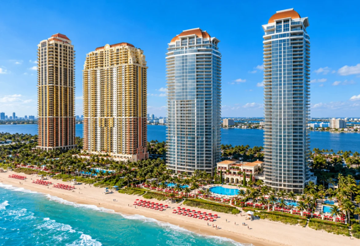 Acqualina Resort & Residences, a residential building in Sunny Isles Beach, Florida